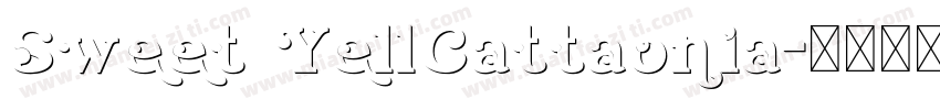 Sweet YellCattaonia字体转换